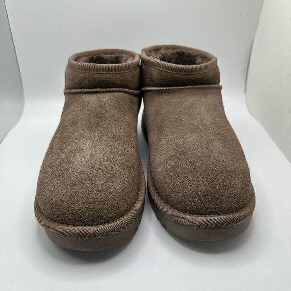 CUSHIONAIRE Women's pull on boot 8 WIDE BROWN - Picture 2 of 7